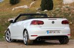 Volkswagen Golf R White Cabriolet 2013 года